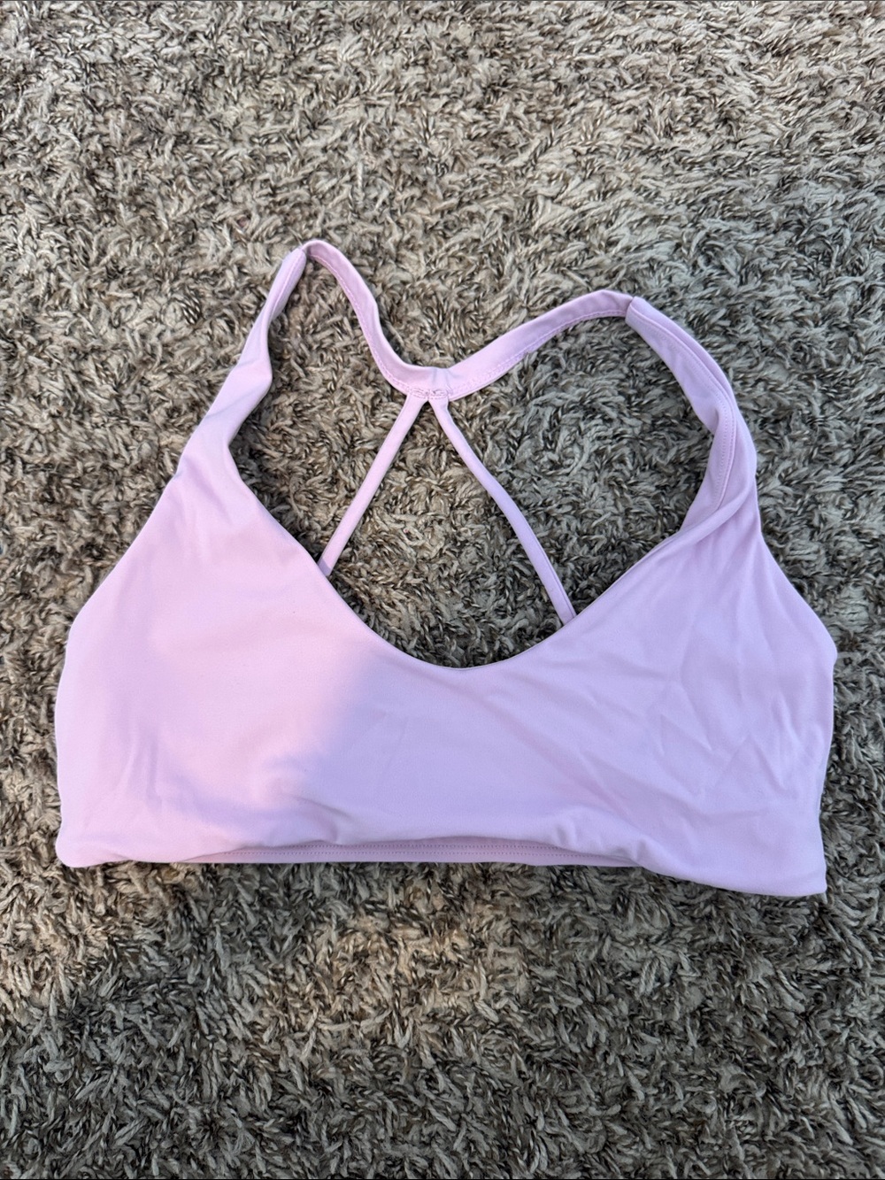 Light Pink Women's Bralette - Soft Stretch Comfort